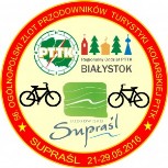  56 Ogólnopolski Zlot Przodowników Turystyki Kolarskiej PTTK SUPRAŚL 2016